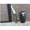 Image 1 : Wappen Locking Blade Folding Knife with Sheath