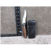 Image 2 : Wappen Locking Blade Folding Knife with Sheath