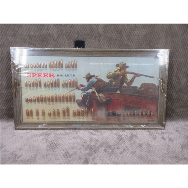 Vintage 1970's Speer Bullet Board - Wells Fargo Edition