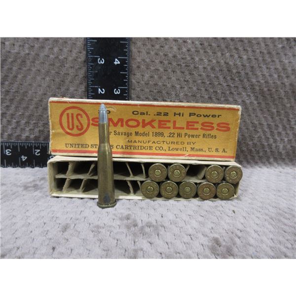 Collector Ammo - 22 Cal Hi Power for Savage Model 1899