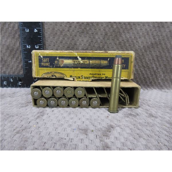 Collector Ammo - 38-55 Cal. HV SP CIL Dominion Cartridges