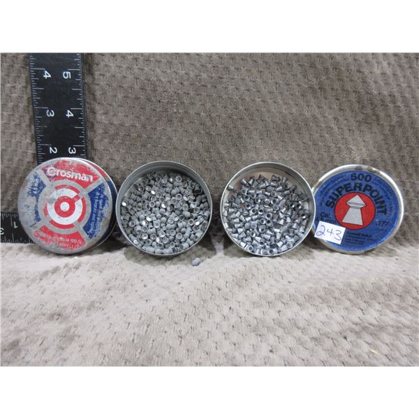 177 Cal. Crossman & Dynamit Nobel Pellets