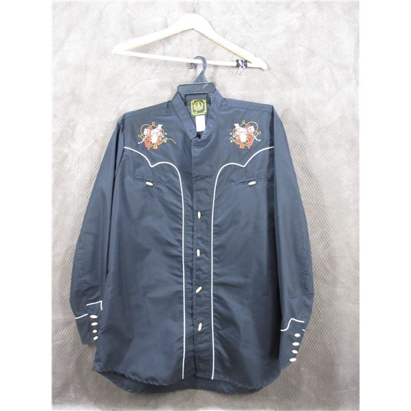NEW - Mexican Western Shirt Mens Xlarge