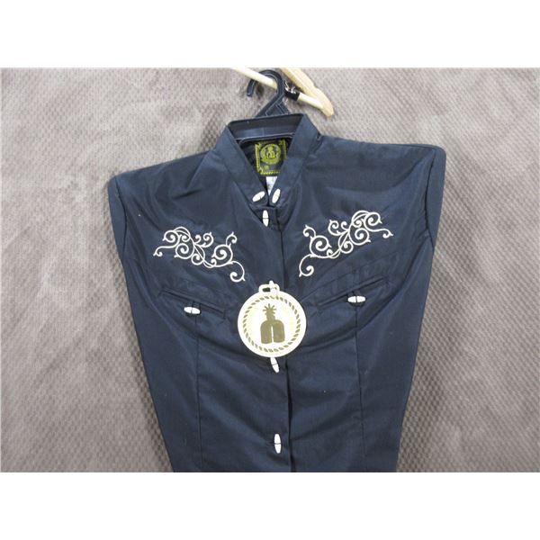 NEW - Mexican Western Shirt Womens Large