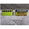 Image 2 : Collector Ammo - 32 Auto 71gr MC CIL Dominion - Box of 50