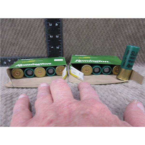 12 Ga. 2 3/4 - 7/8oz HV Remington Rifled Slug