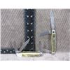 Image 2 : 2 Folding Pocket Knives - 3 Blade - Made in China