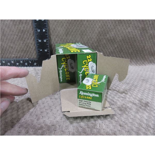 22LR HV HP Remington 22 Cyclone Cartridges - Case of 500