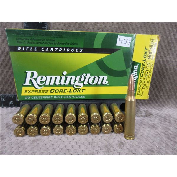 7mm Rem. Mag 175gr Core-Lokt PSP Rem. Cartridges