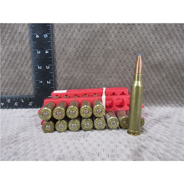 7mm Rem. Mag - 6 Factory Cartridges + 8 Reloads