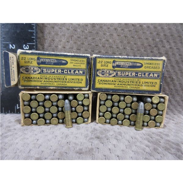 Collector Ammo - 22LR CIL Super-Clean - 2 Boxes of 50