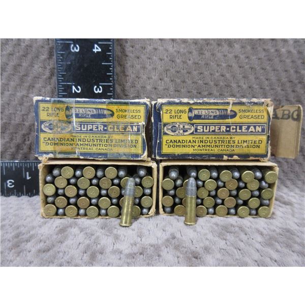Collector Ammo - 22LR CIL Super-Clean - 2 Boxes of 50