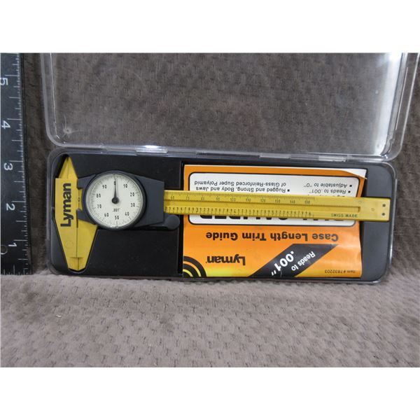 Lyman Caliper - Reads to .001" - With Case