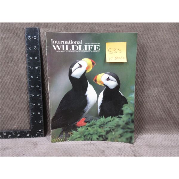 Lot of 15 - 1980's International Wildlife Magazines
