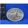 Image 1 : Belt Buckle - 1982 Hesston National Finals Rodeo