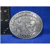 Image 1 : Belt Buckle - 1989 Hesston National Finals Rodeo