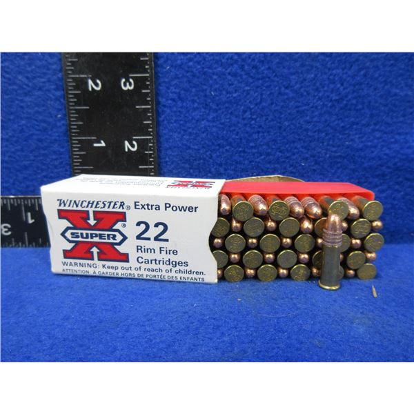 Collector Ammo - 22 LR Winchester SuperX Cartridges