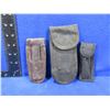 Image 1 : 3 Sheaths - 1 is Leather