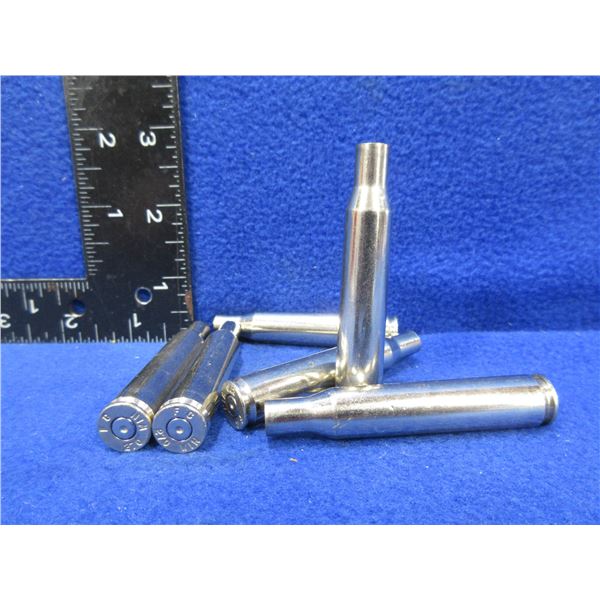 220 Win. Nickel Plated Brass - Bag of 6