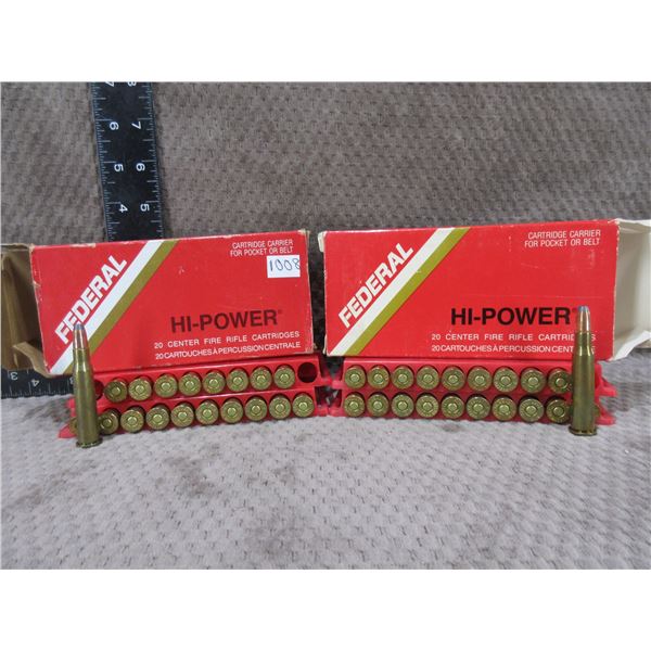 7-30 Waters 120gr BT SP Federal - Box of 20, Box of 19