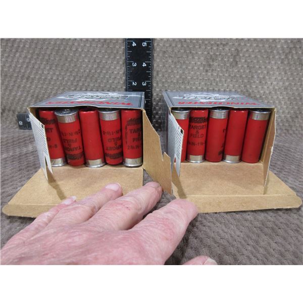 12 Ga. 2 3/4  8 Shot Winchester Target & Field Loads