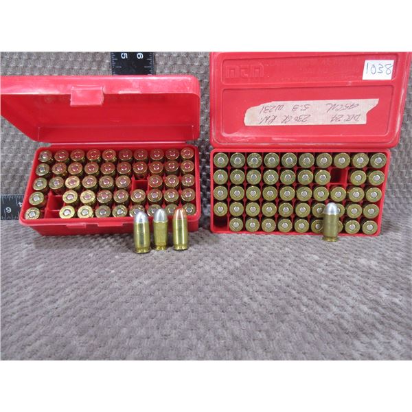 45 Auto Reloads - 1 Box of 50, 1 Box of 49