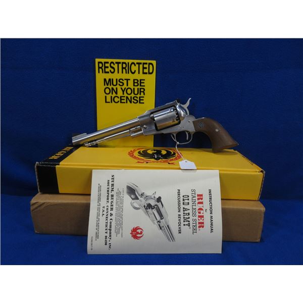 Restricted - Ruger Old Army Percussion Revolver in 44 Cal.