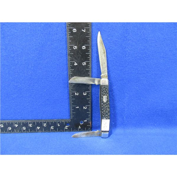 Folding Pocket Knife - 3 Blade - Stag Ireland