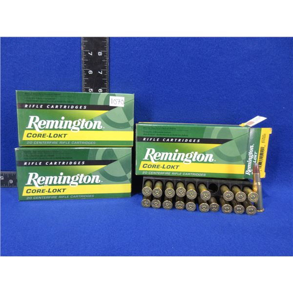 30-30 Win. 170gr Core-Lokt SP Remington Cartridges