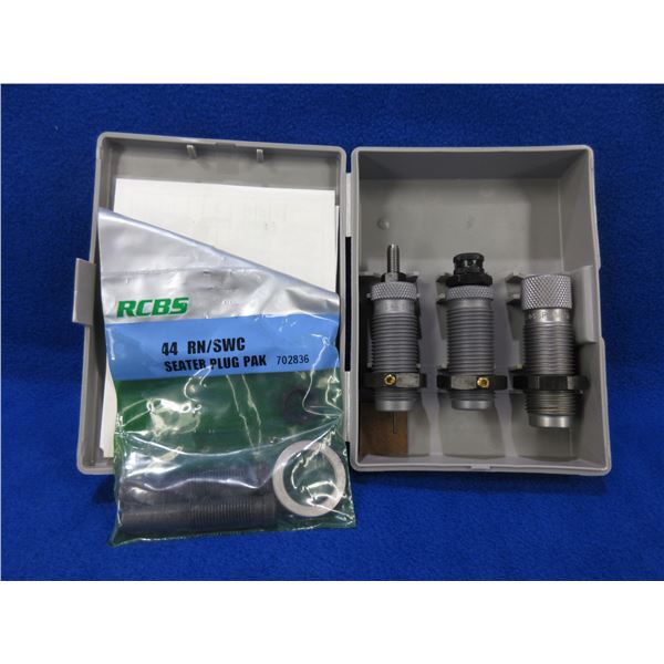44 Mag/44 SPL RCBS 3 Die Set with 44RN/SWC Seater