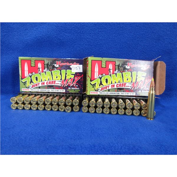 223 Rem. 55gr Zombie-Max Hornady Cartridges