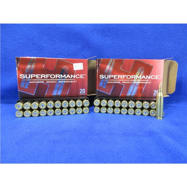 243 Win. 95gr SST Hornady Superformance Cartridges