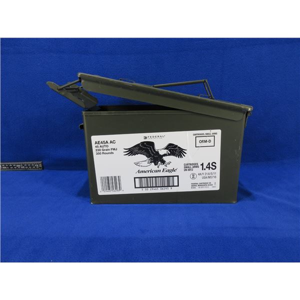 Metal Ammo Can - 11" x 5 1/2" x 7" High