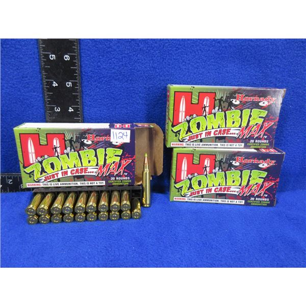 223 Rem. 55gr Zombie-Max Hornady Cartridges
