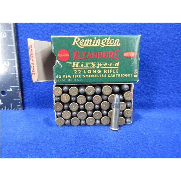 Collector Ammo - 22 LR Remington Kleanbore Cartridges