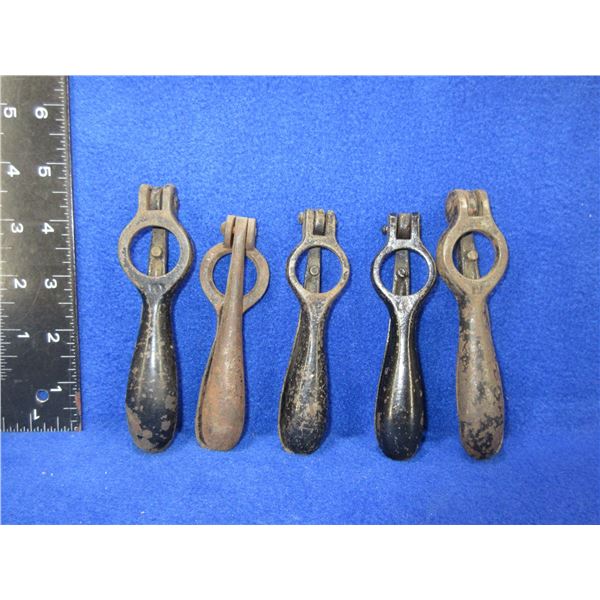 5 Vintage Shotgun Shell Primer Presses