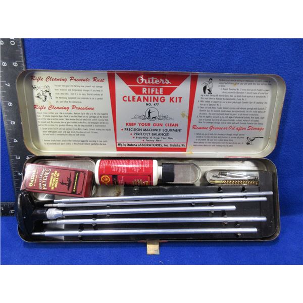 Outers Rifle Cleaning Kit No. 477 - As Is