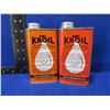 Image 1 : 2 Tins Kano Kroil - The Oil That Creeps - Unopened Full