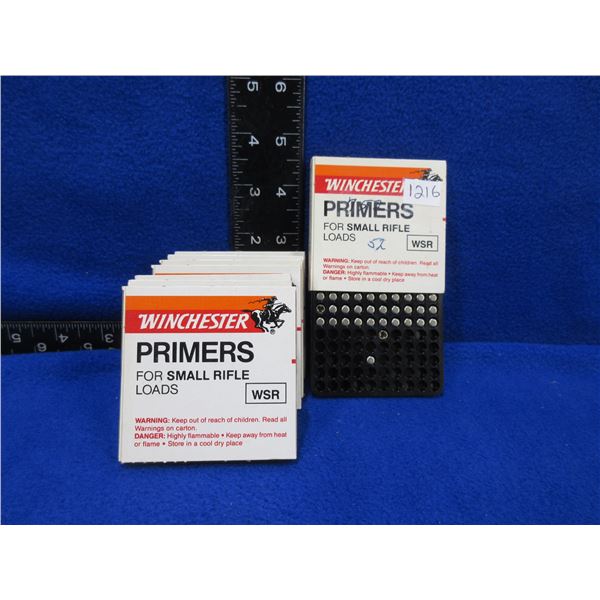 Winchester Small Rifle Primers - Approx. 752