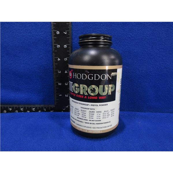 Hodgdon TiteGroup Pistol Powder