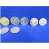 Image 3 : Lot of 13 Misc. Coins - 4 US Half Dollars, 2 Commonwealth