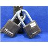 Image 1 : 2 Master Padlocks Keyed Alike with 2 Keys
