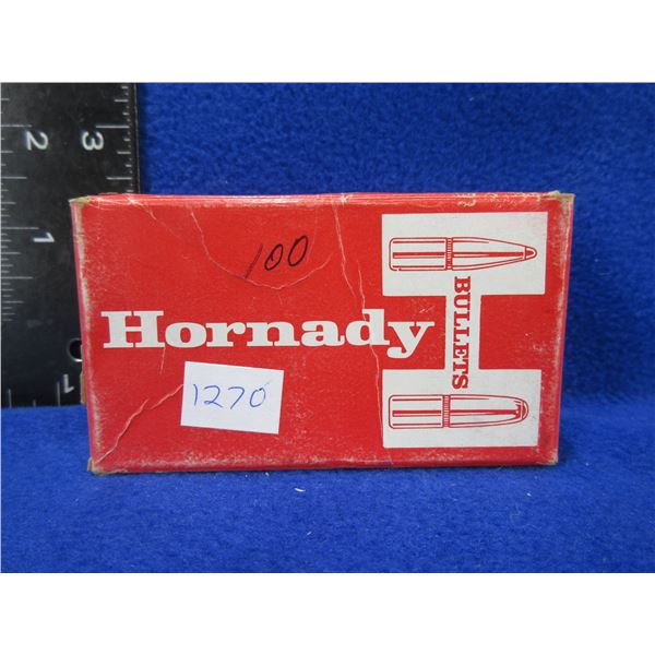 25 Cal. 117gr .257 RN Hornady Bullets - Box of 100