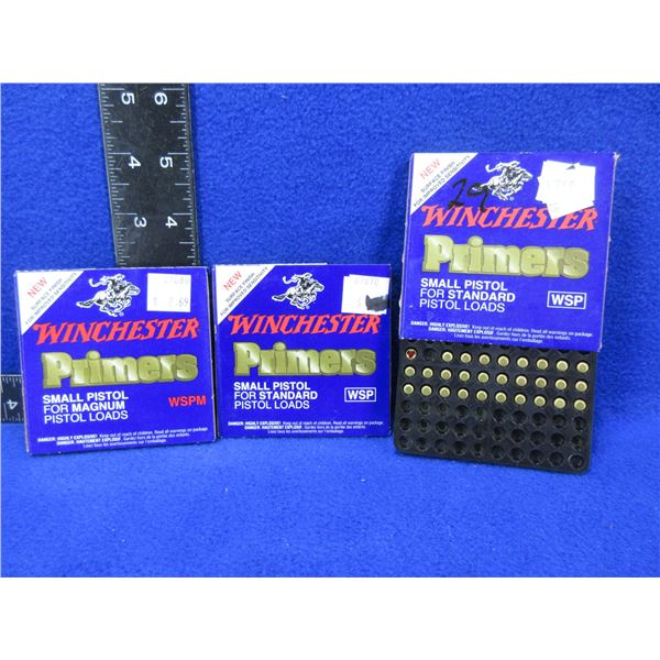 Winchester Standard & Magnum Small Pistol Primers