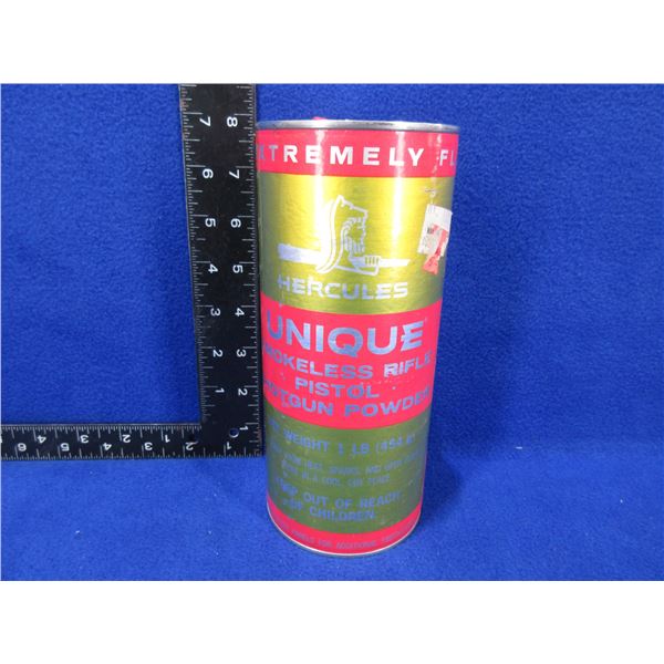 Hercules Unique Rifle/Pistol Powder - 1lb tub appears sealed