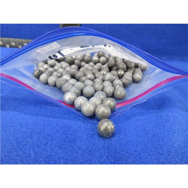 .457 Dia. 143gr Lead Round Ball - Bag of 145