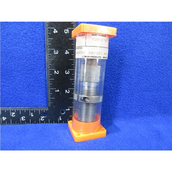 Carbide 38/357 Mag & Max Lyman Die with X1 Shell Holder