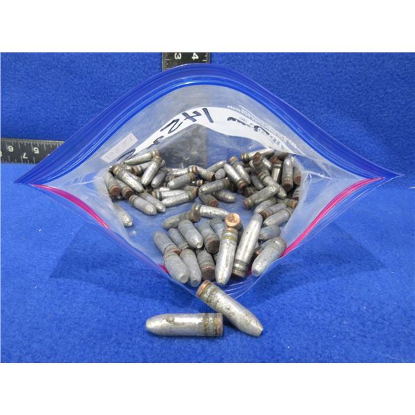 7MM 145gr SL Lead Bullets - Bag of 100