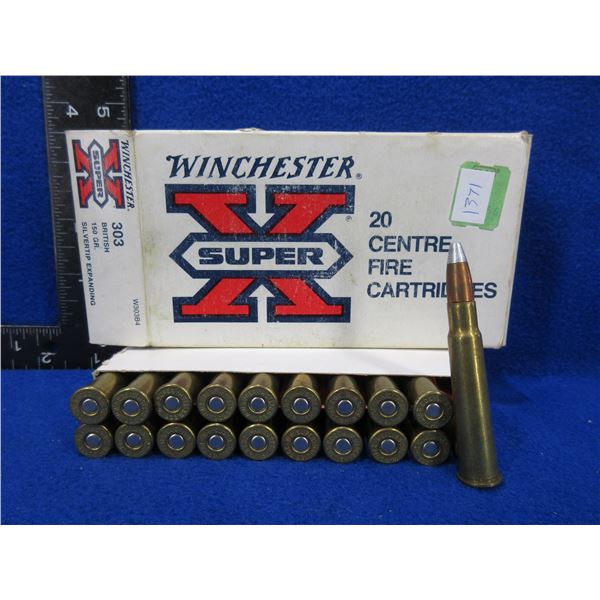 303 British 150gr Silvertip Win. SuperX Cartridges - Box of 20
