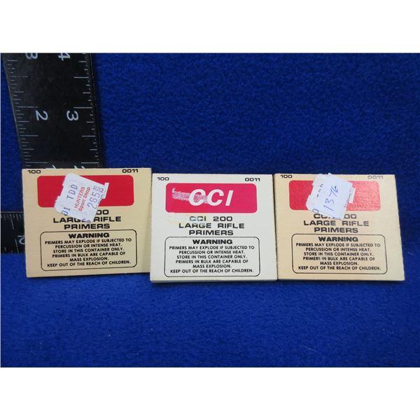 CCI 200 Large Rifle Primers - 300 Total